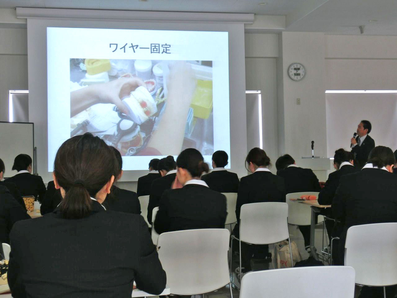 愛歯の見学　熊本歯科衛生士専門学院