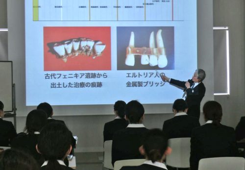 愛歯の見学　熊本歯科衛生士専門学院